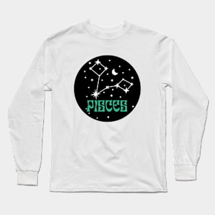 Pisces constellation Long Sleeve T-Shirt